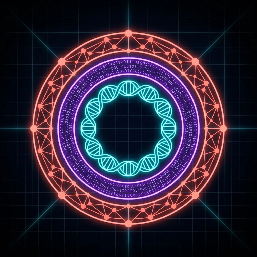 GeneSovereign trinity icon for genetic sovereignty